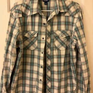 Old Navy Mens Double Breast Pocketed Size Large